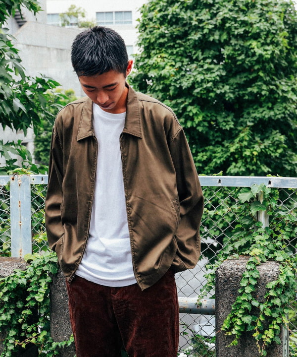 BEAMS [BEAMS] BEAMS / Broken Twill Zip Blouson (Blouson Blouson 