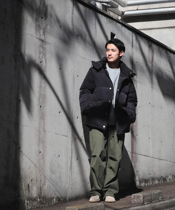 【BROWN】BEAMS / リップストップ マウンテン ダウンジャケット