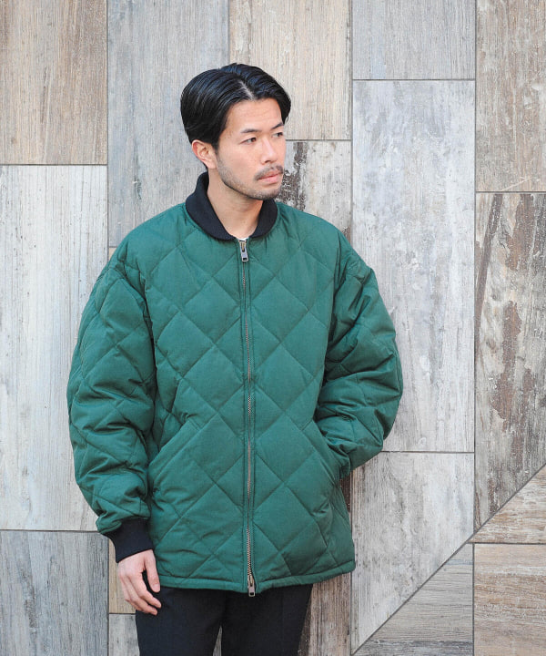 極美品/BEAMS】ワークキルト ダウンジャケット L | www.innoveering.net