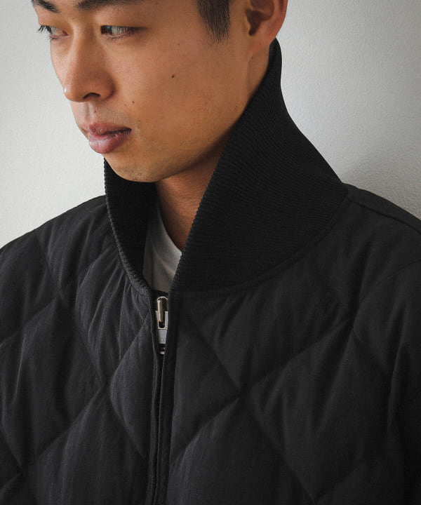 BEAMS [BEAMS] BEAMS / Work quilt down jacket (blouson down jacket ...