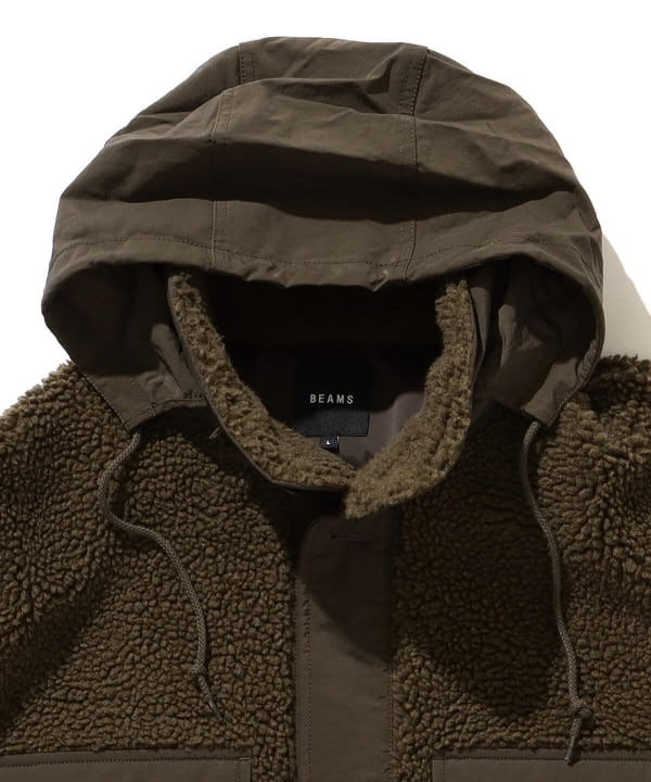BEAMS [BEAMS] BEAMS / M65 fleece jacket (blouson fleece jacket 