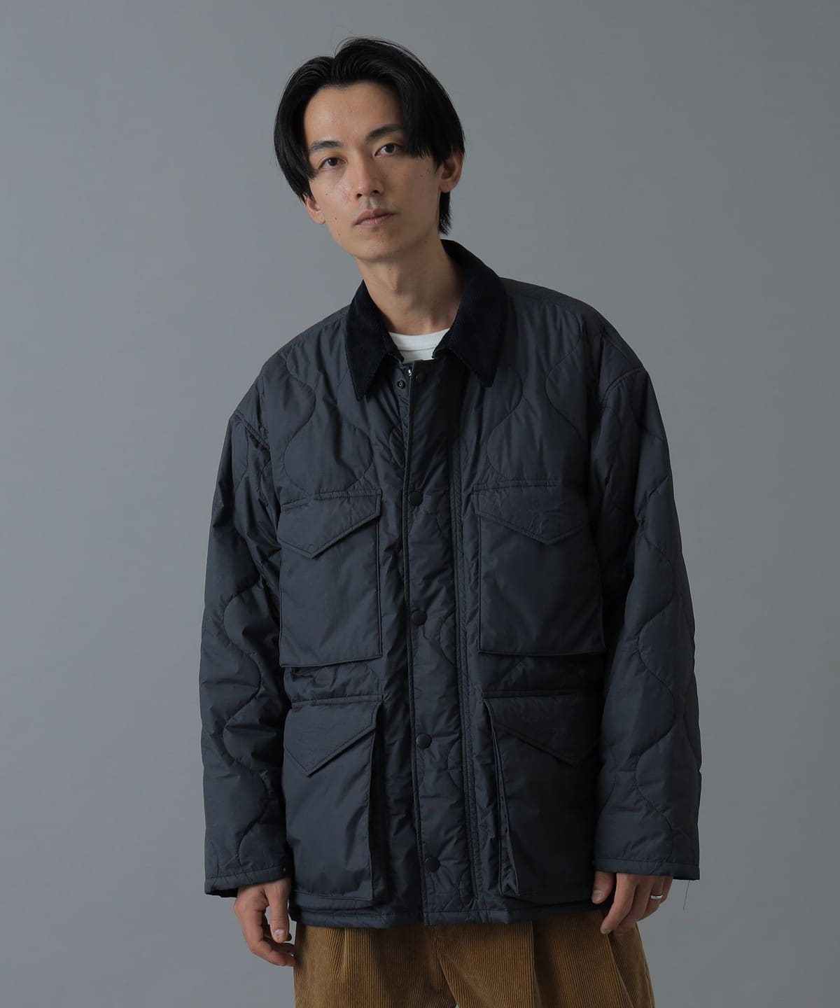 BEAMS JAPAN（ビームス ジャパン）M65 キルティング ジャケット