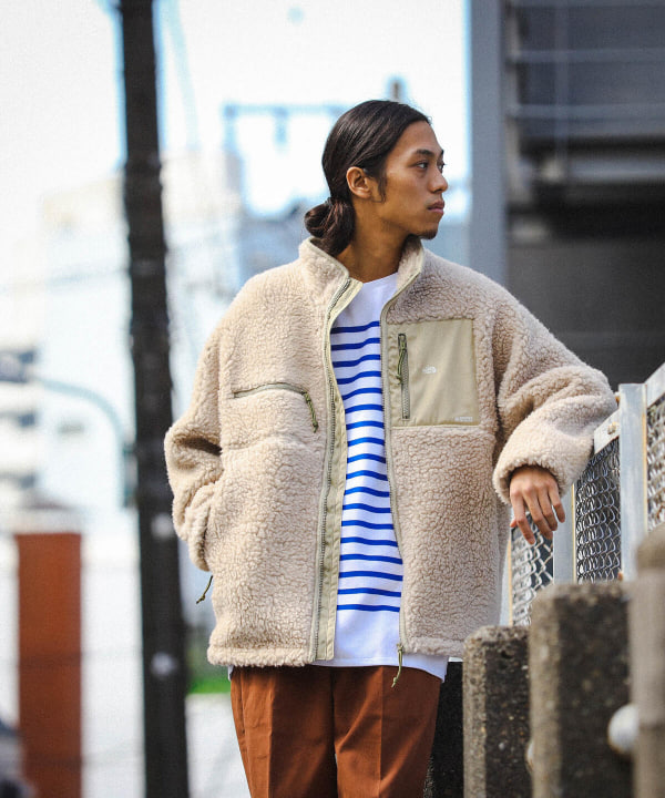 THE NORTH FACE PURPLE LABEL ボアフリースジャケット-