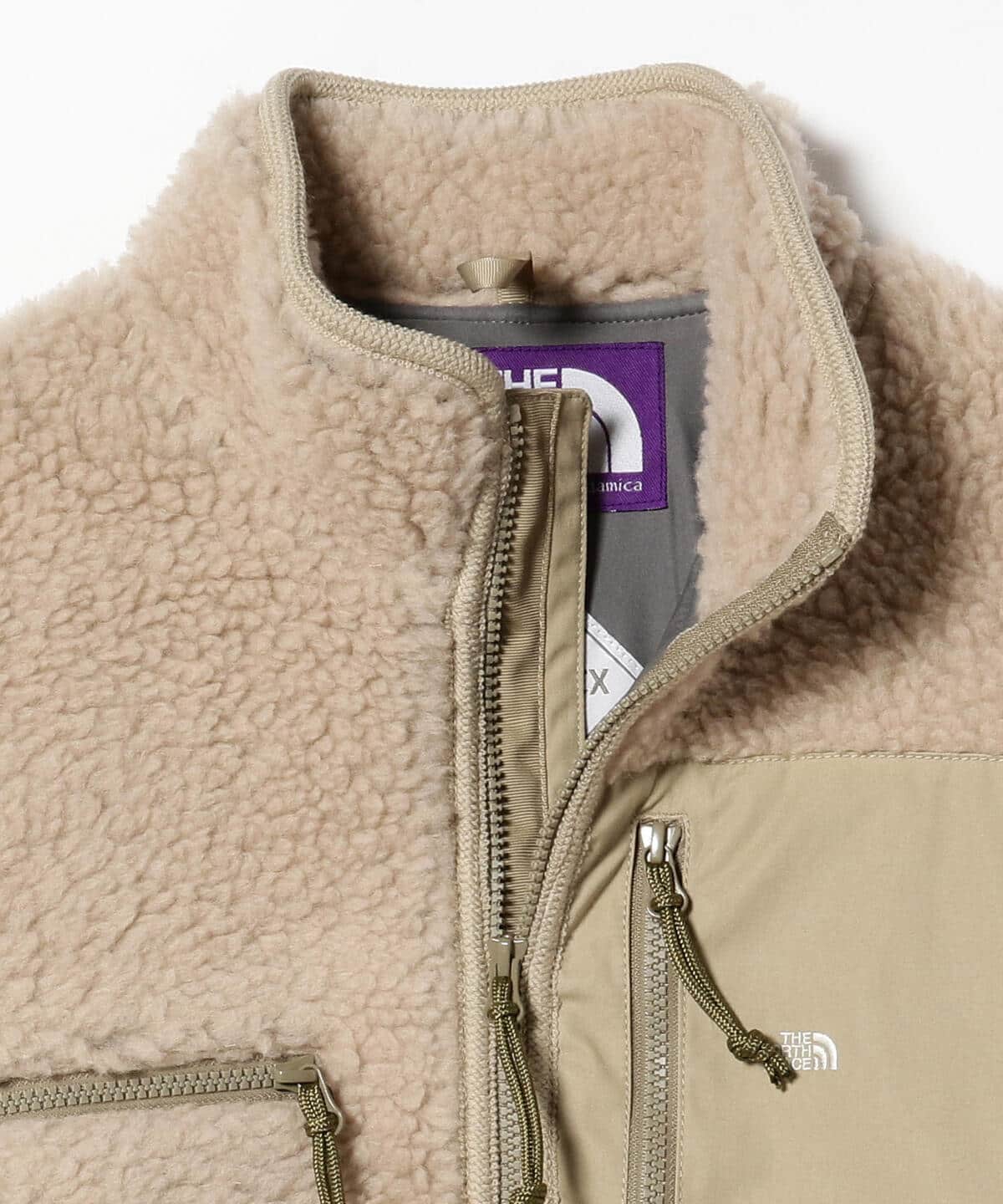 BEAMS（ビームス）THE NORTH FACE PURPLE LABEL / Wool Boa Fleece Field Jacket（ブルゾン  ブルゾン）通販｜BEAMS