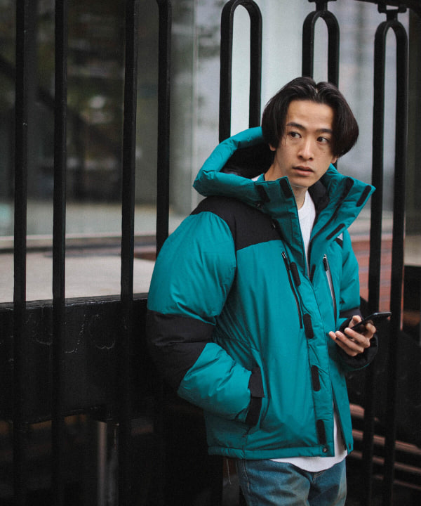 THE NORTH FACE◇BALTRO LIGHT JACKET_バルトロライトジャケット/L/ナイロン/GRN【メンズウェア】  コート・ジャケット