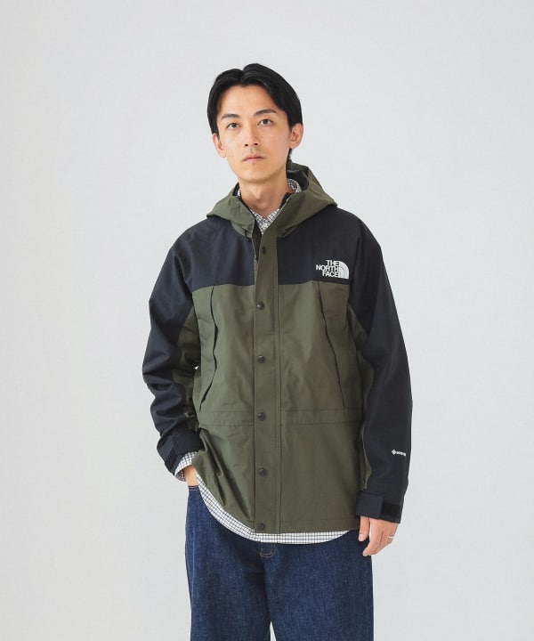 カーキmountain light jkt サイズXL ニュートープ ノースフェイス