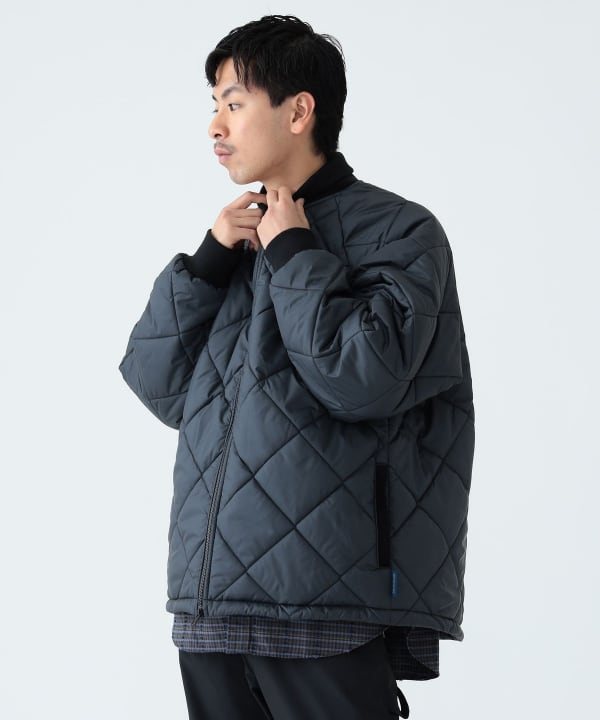 フローラル LAVENHAM × BEAMS / 別注 QUILTING JACKET | www