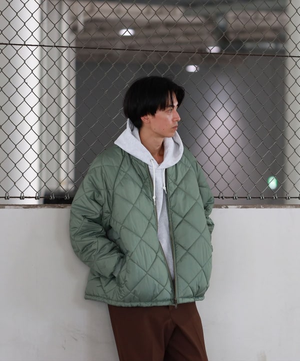 BEAMS（ビームス）LAVENHAM × BEAMS / 別注 QUILTING JACKET（ブルゾン