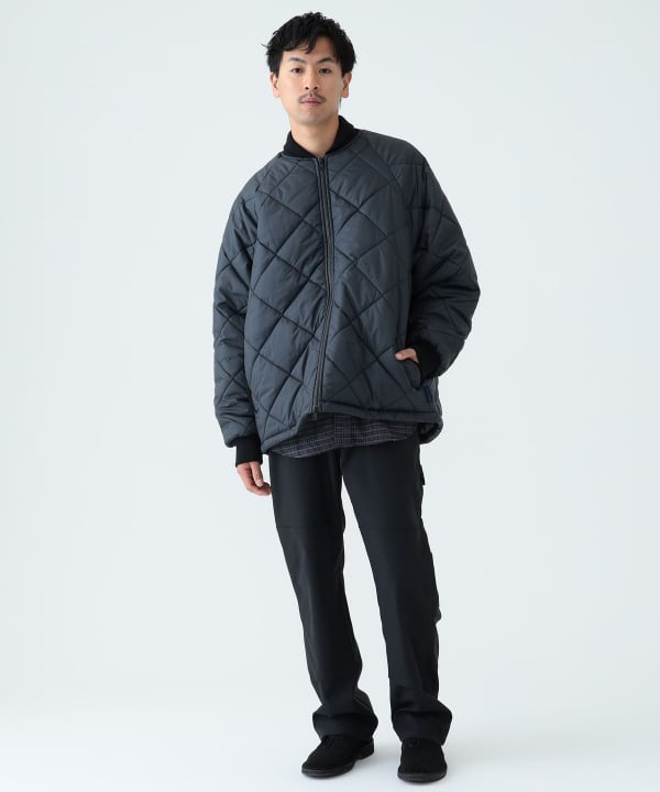 BEAMS（ビームス）LAVENHAM × BEAMS / 別注 QUILTING JACKET（ブルゾン