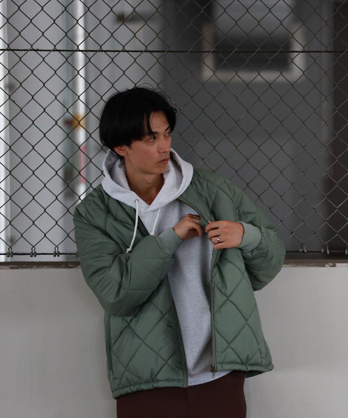 BEAMS（ビームス）LAVENHAM × BEAMS 別注 QUILTING JACKET（ブルゾン