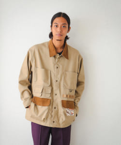 ▲UNIVERSAL OVERALL × BEAMS / 別注 カバー コーチ ジャケット 22FW