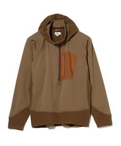 tone / HALF ZIP HOODED SHIET