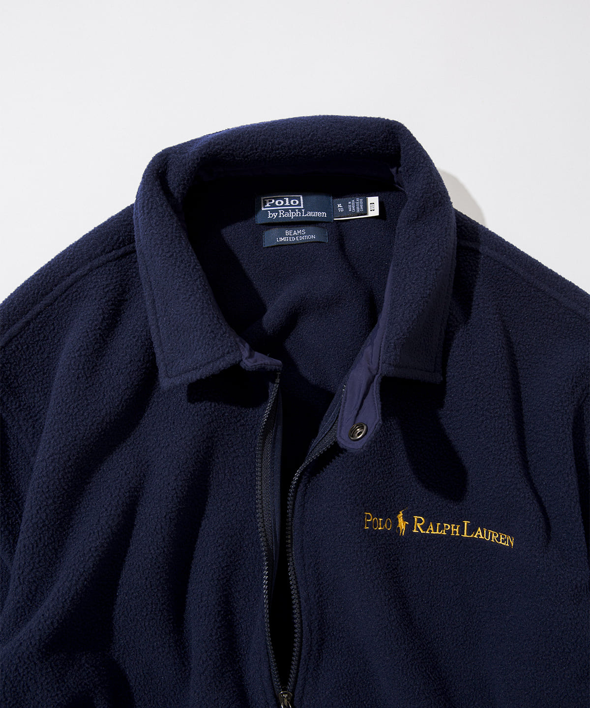 BEAMS（ビームス）POLO RALPH LAUREN for BEAMS / Navy and Gold Logo