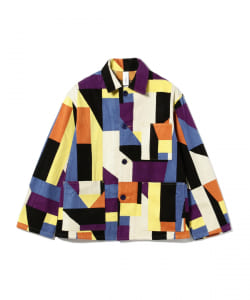 ▲Niche. / Switching Stitch Coverall Jacket