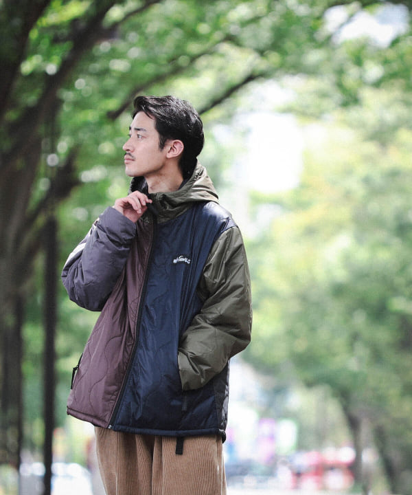 【TURQUOISExPURPLE】WILD THINGS * BEAMS / 別注 Quilted Parka