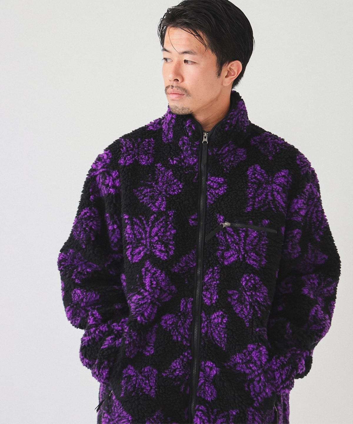 NEEDLES × BEAMS / Boa Fleece Jacket新品未使用自宅にてハンガー吊り保管です