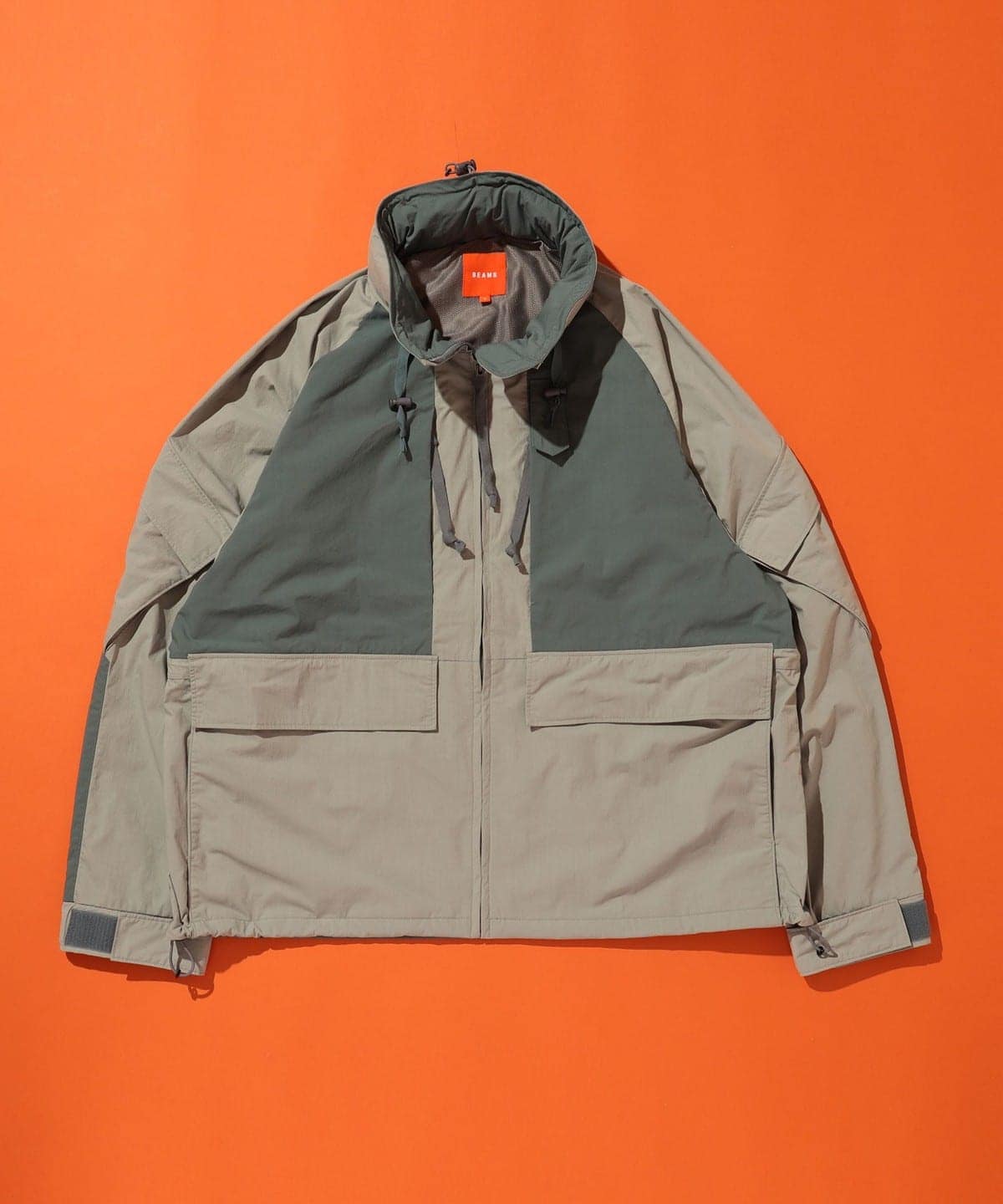 【COLN】light nylon jacket y2k tech