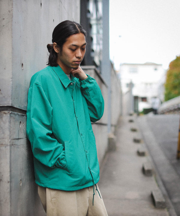 BEAMS [BEAMS] BEAMS / Nylon washer coach jacket (blouson blouson 