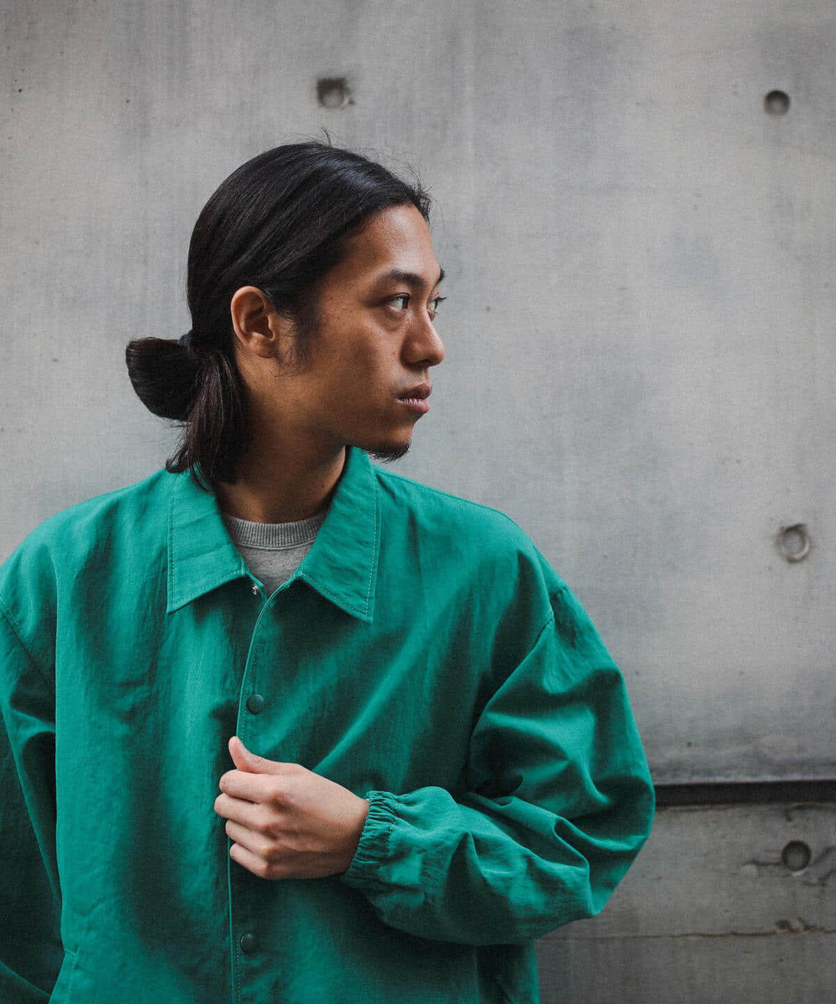 BEAMS（ビームス）ナイロン ワッシャー コーチジャケット（ブルゾン