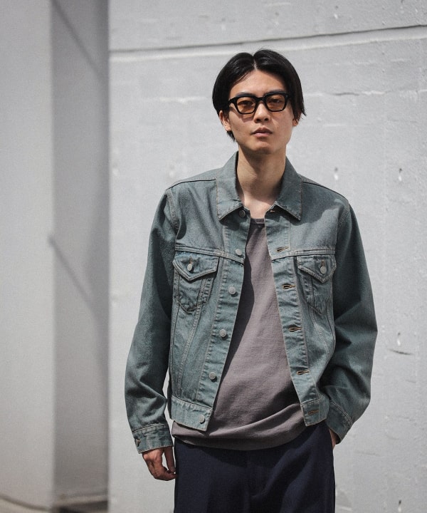 BEAMS [BEAMS] BEAMS / Vintage 3rd denim jacket (blouson denim