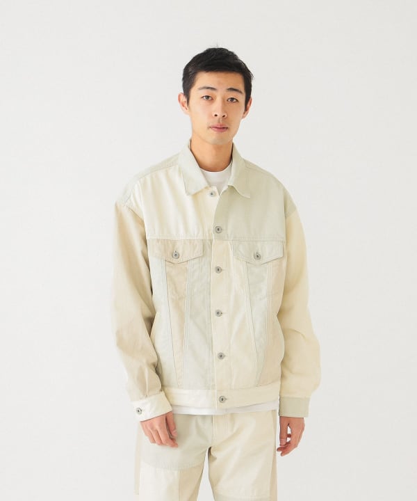 BEAMS [BEAMS] BEAMS / 3 types fabric jacket (blouson blouson) mail