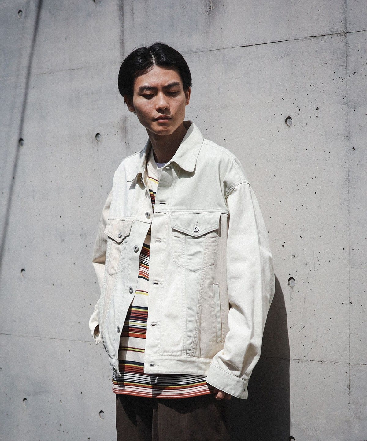 BEAMS [BEAMS] BEAMS / 3 types fabric jacket (blouson blouson