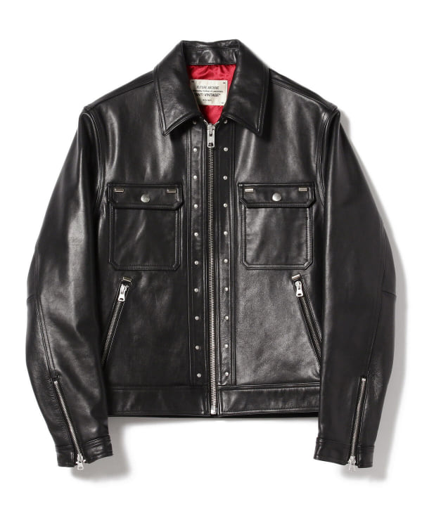 BEAMS（ビームス）FUTURE ARCHIVE / LEATHER SINGLE RIDERS JACKET