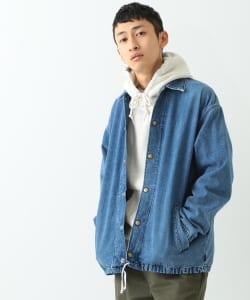 ▲Lee × BEAMS / 別注 Easy Denim Coach Jacket