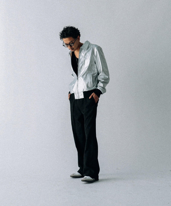 BEAMS（ビームス）VAPORIZE / Goat Leather Zip Blouson