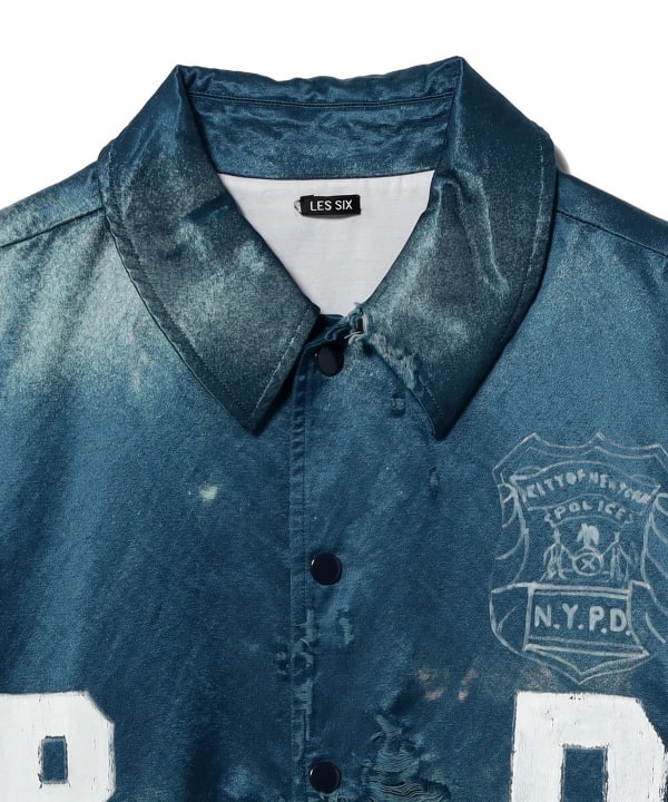 LES SIX / VILLAIN POLICEMAN COACH JACKET