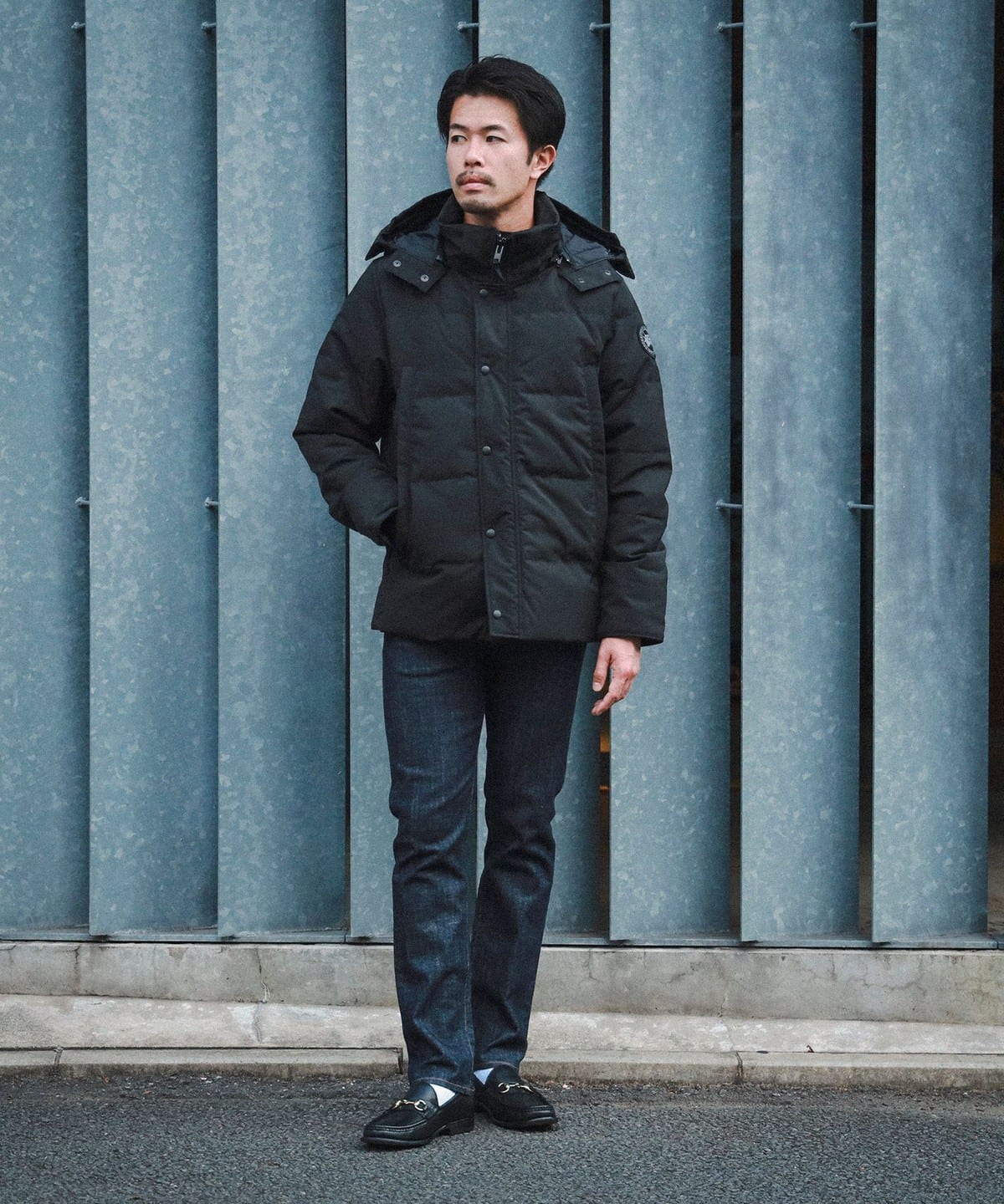 BEAMS（ビームス）CANADA GOOSE / Wyndham Parka Black Label