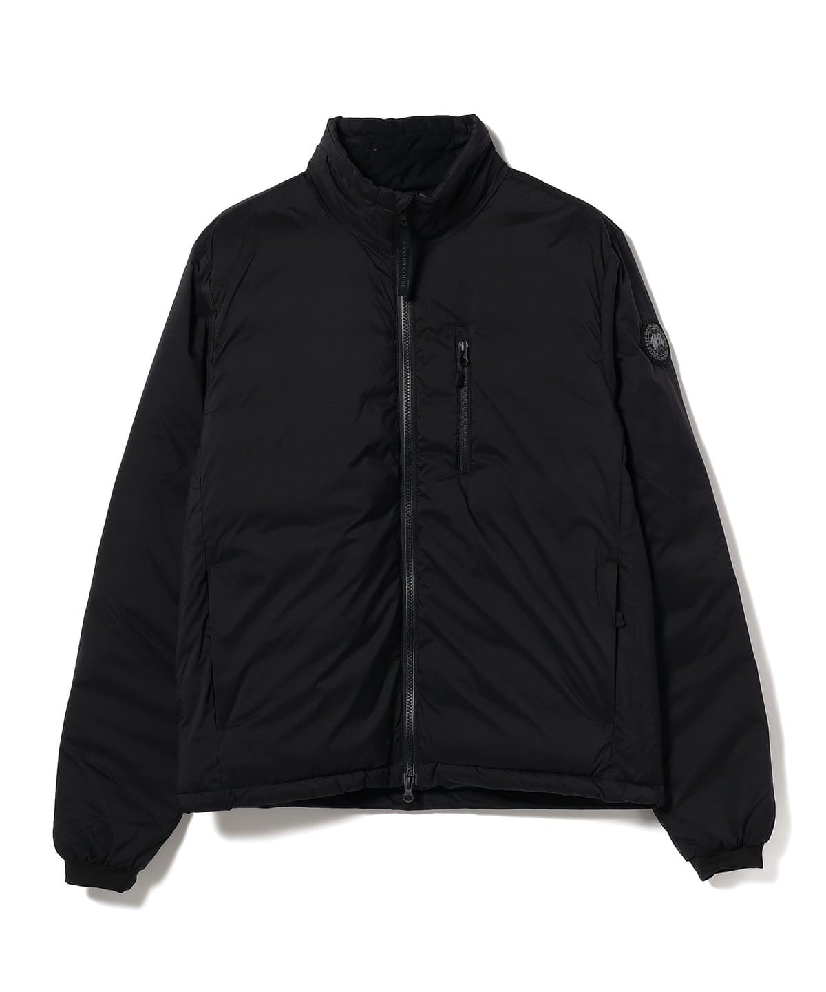 BEAMS BEAMS CANADA GOOSE / Lodge Jacket Black Label (blouson down 