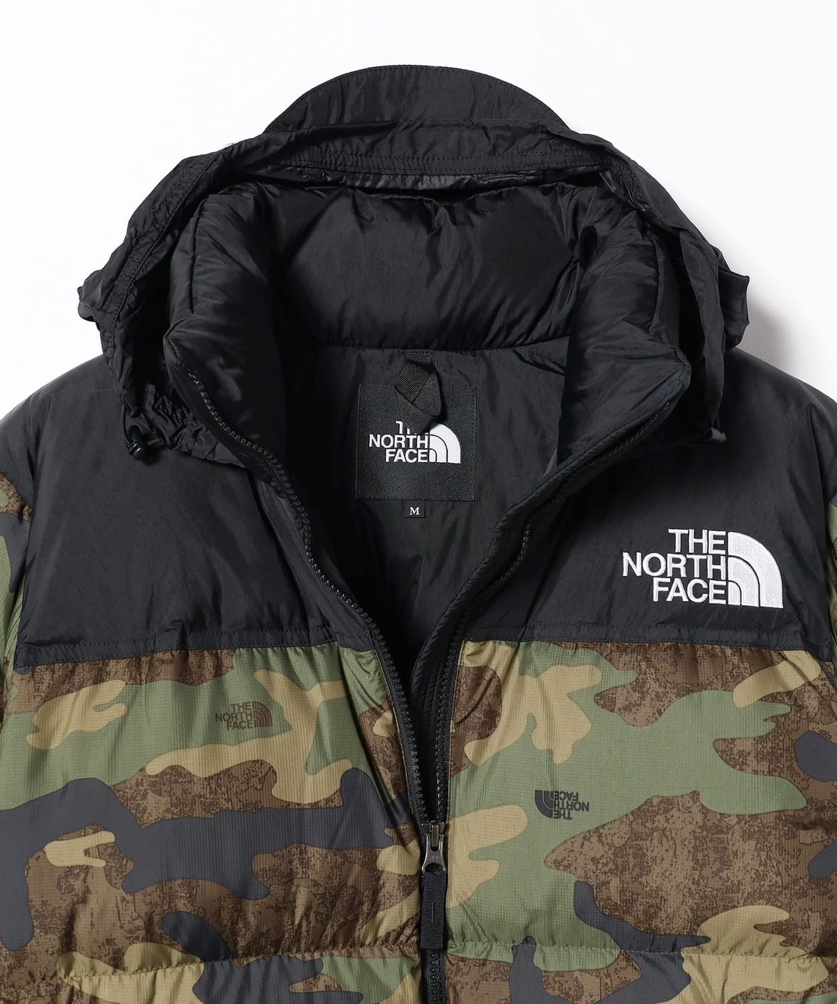 BEAMS THE NORTH FACE BEAMS Novelty Nuptse Jacket (blouson down 