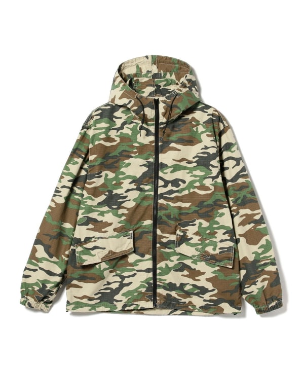 BEAMS（ビームス）FUTURE ARCHIVE / CAMO ZIP HOODY（ブルゾン ブルゾン）通販｜BEAMS