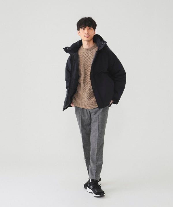 『美品』  DANTON　DOWN ARMY HOODED JACKETメンズLサイズ