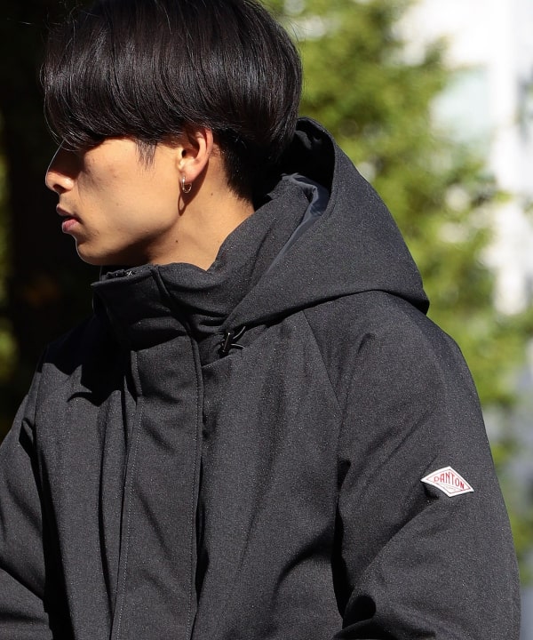 試着のみ Sサイズ DANTON DOWN ARMY HOODED JACKET-