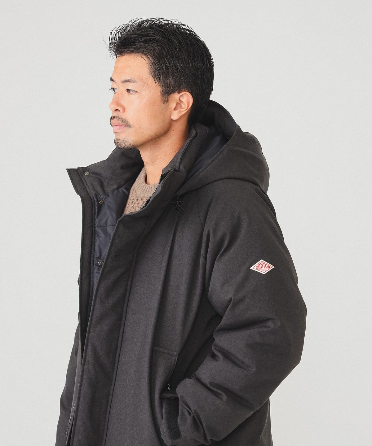 BEAMS（ビームス）【別注】DANTON / Down Army Hooded Jacket（ブルゾン ダウンジャケット）通販｜BEAMS