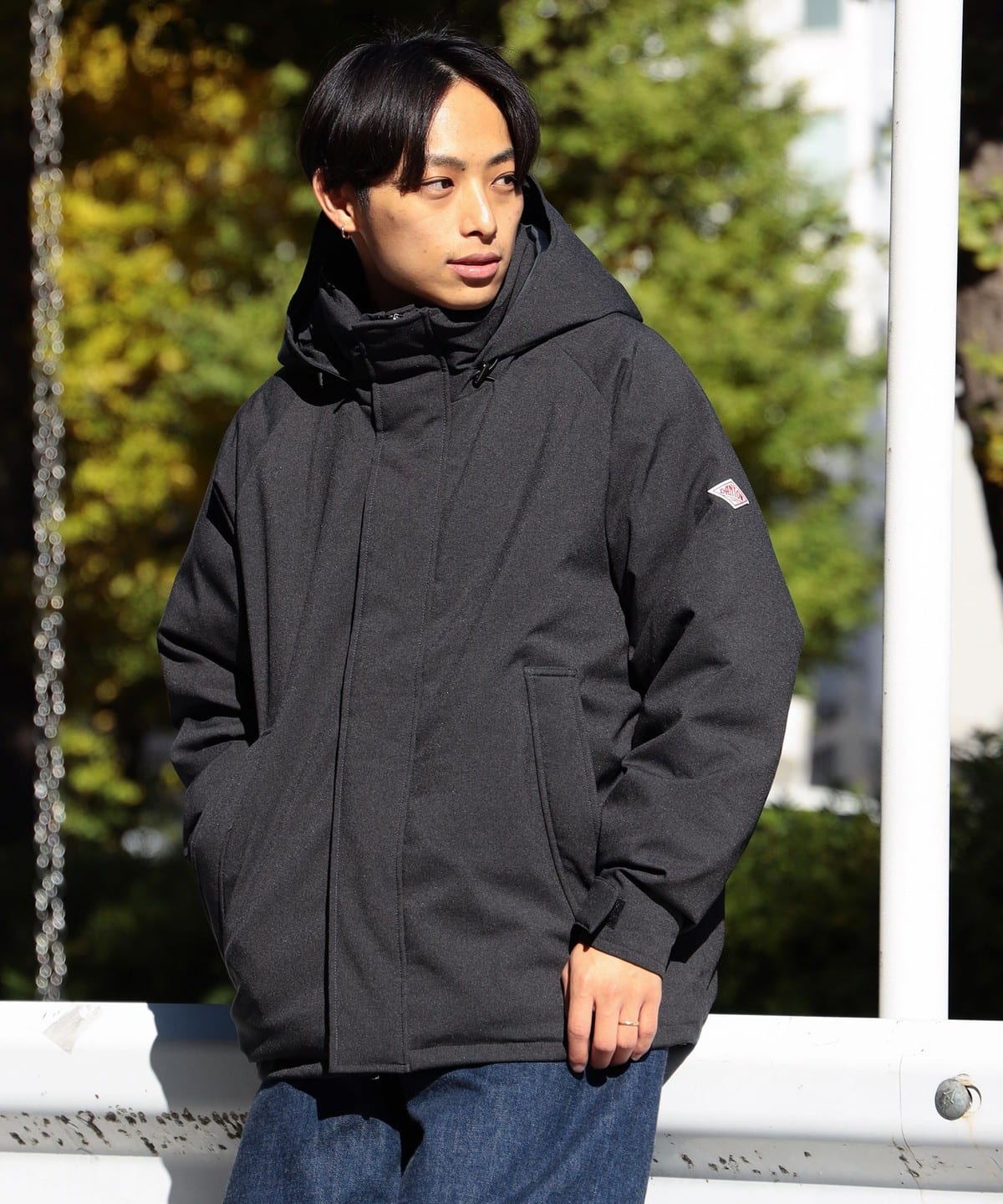 BEAMS（ビームス）DANTON × BEAMS / 別注 Down Army Hooded Jacket