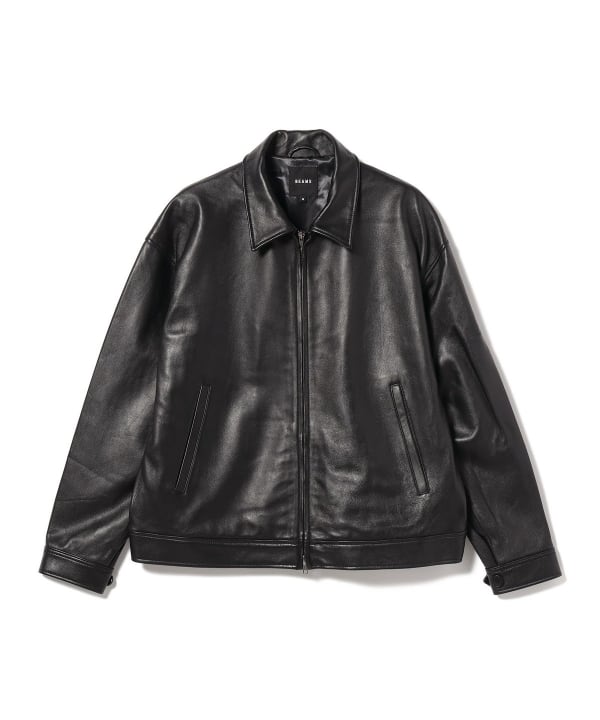 BEAMS [BEAMS reservation] BEAMS / Leather zip blouson (blouson