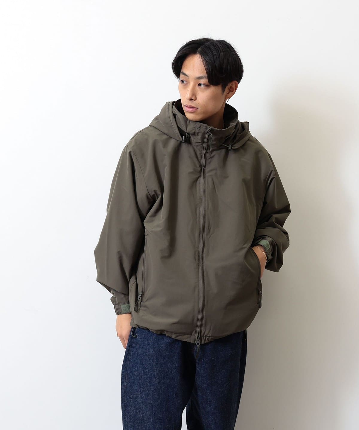 ライトウエイト ハッピージャケット ブルゾン MEN OLIVE S ライトウエイト ハッピージャケット ブルゾン MEN OLIVE S
