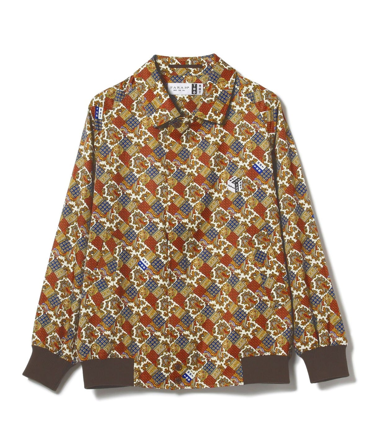 BEAMS [BEAMS] FARAH × TOO HOT Limited × BEAMS / All-over pattern 