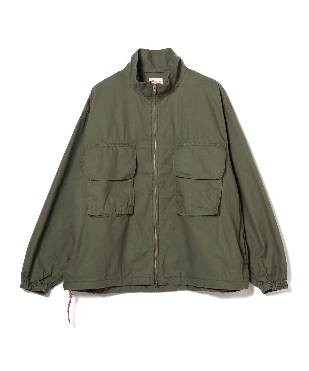 BEAMS JAPAN（ビームス ジャパン）コットンリップストップ スタンド ブルゾン（ブルゾン ブルゾン）通販｜BEAMS