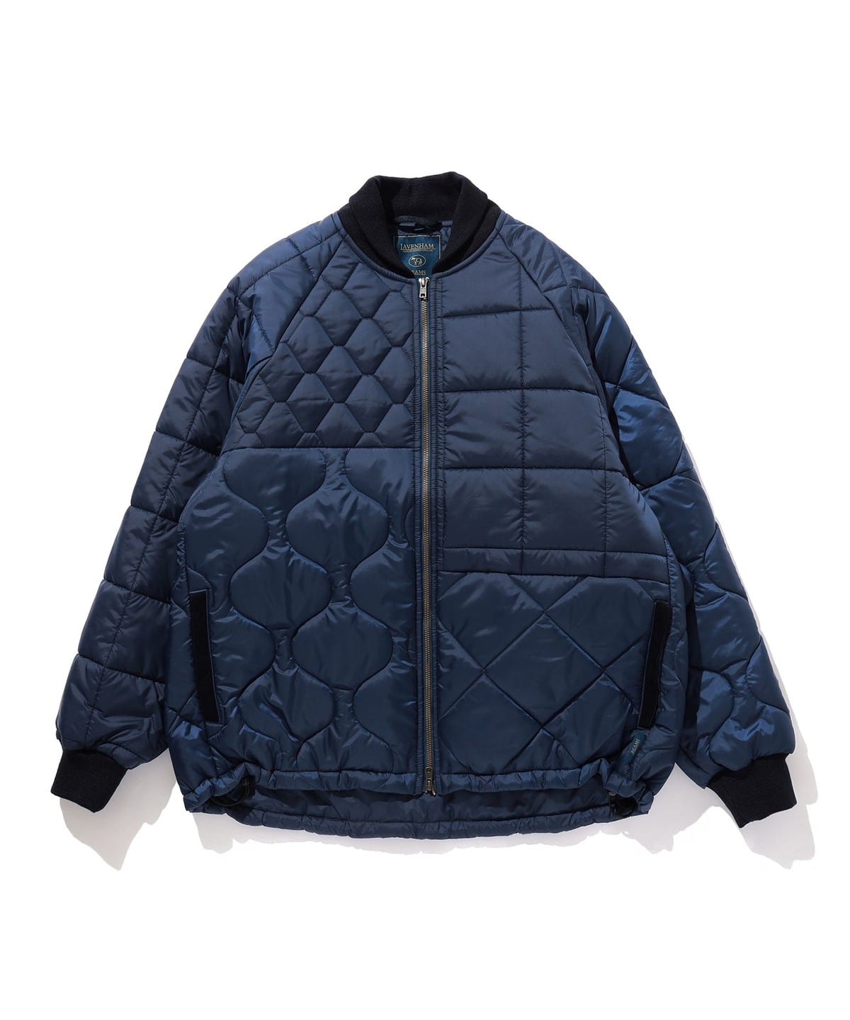 BEAMS × LAVENHAM キルティング ベスト ラベンハム　ビームス