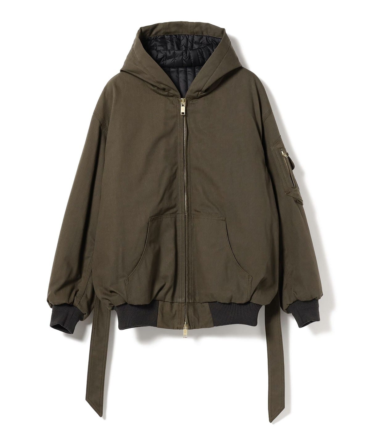 BEAMS（ビームス）SASQUATCHFABRIX. / PUFF WORK HOODIE BIGNESS