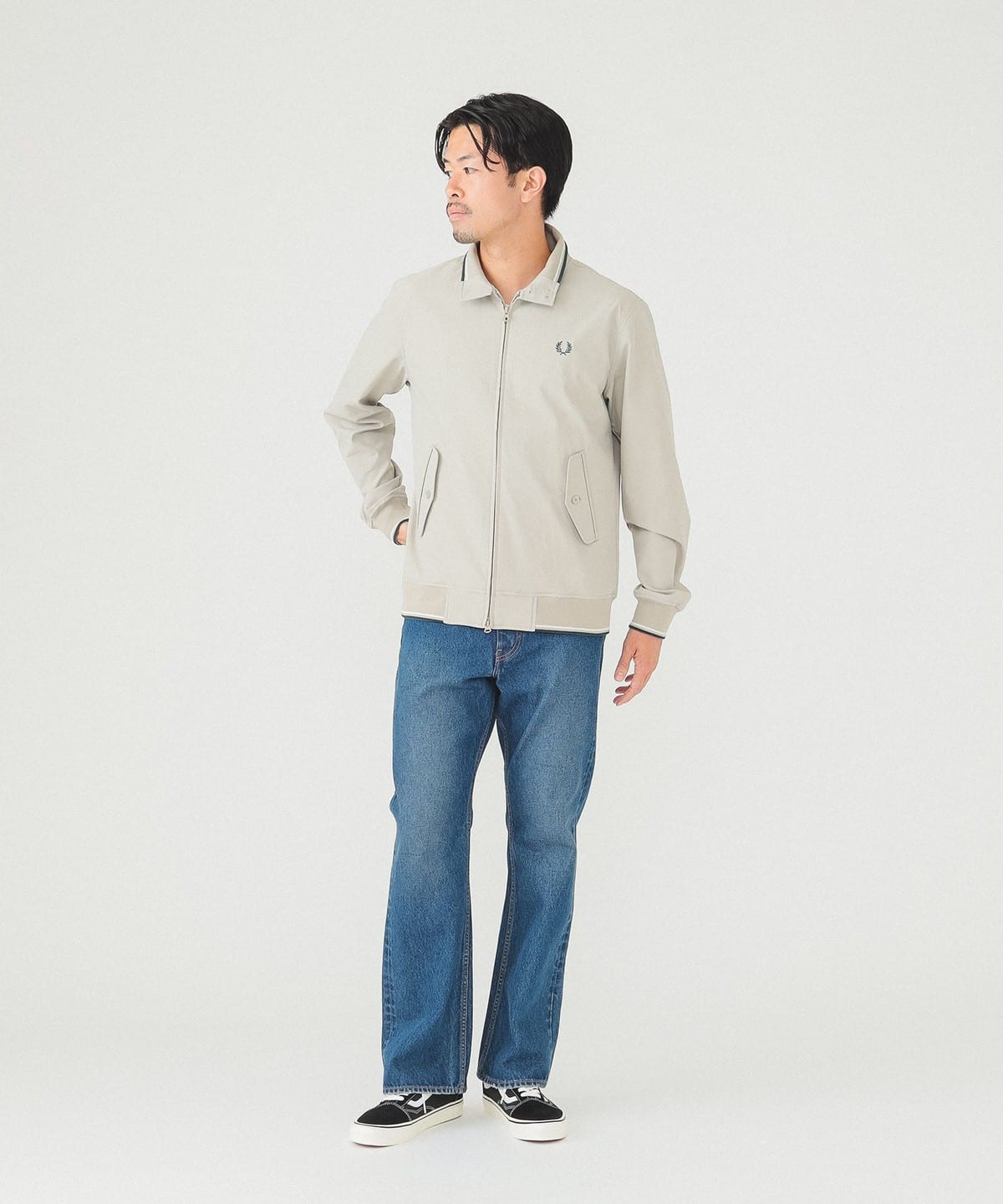 BEAMS（ビームス）FRED PERRY × BEAMS / 別注 ハリントン ジャケット