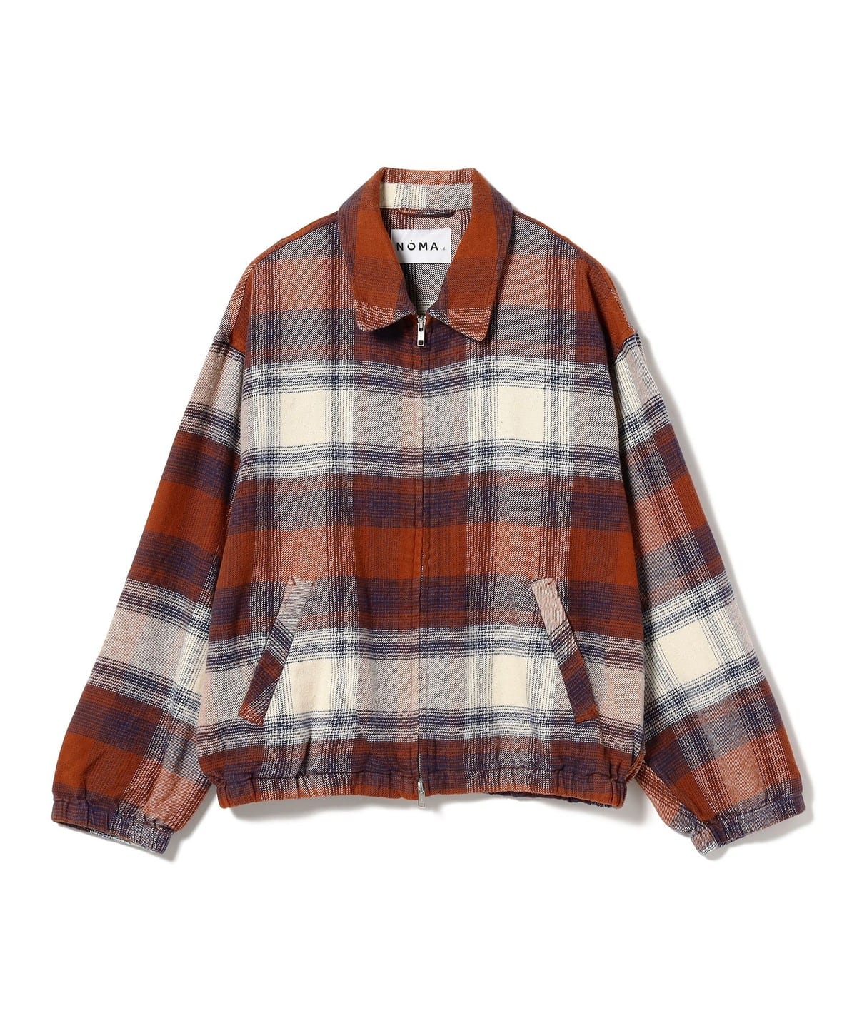 BEAMS（ビームス）NOMA t.d. / OMBRE PLAID BLOUSON（ブルゾン