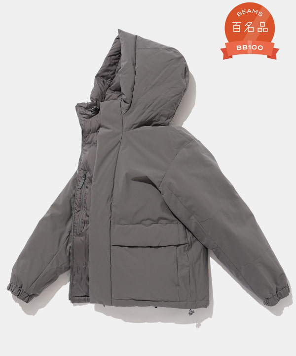 BEAMS BEAMS / BEAMS (TM) Reversible down jacket (blouson down