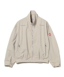 ▲C.E / STAND COLLAR NYLON ZIP JACKET