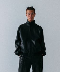 VAPORIZE / 男裝 Leather Track Jacket