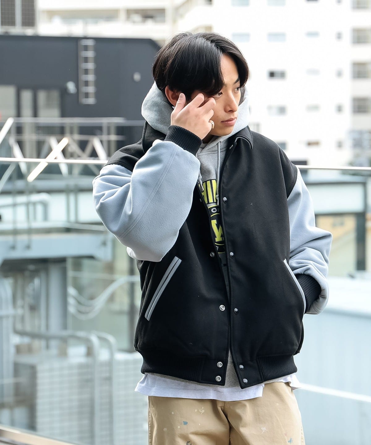 BEAMS BEAMS / Fleece BEAMS coach jacket (blouson blouson) mail